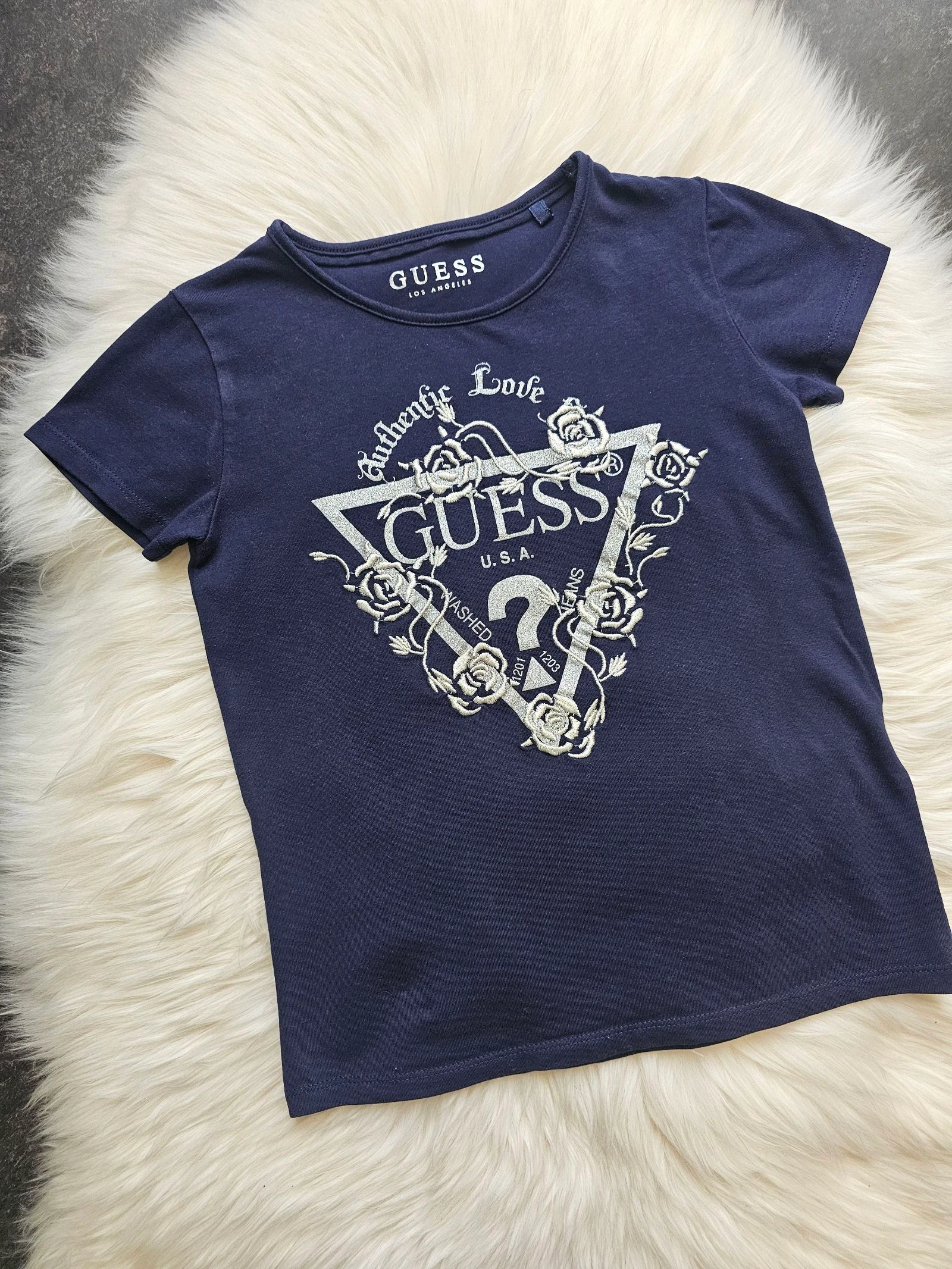 T-shirt GUESS - Taille 6 ans - 95% coton